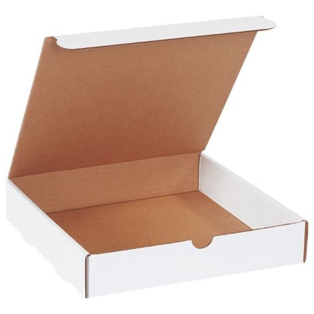 Box Packaging Corrugated Literature Mailers, 10"L x 10"W x 2"H, White M10102